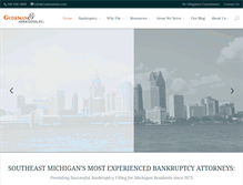 Tablet Screenshot of gudemanlaw.com
